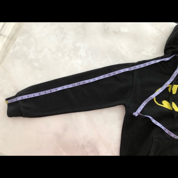 DC Comics Batman Classic Symbol Logo Hoodie Pullover Sweater Adult Size XS-Small - Picture 7 of 7